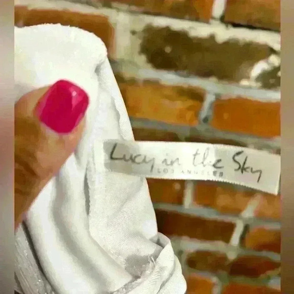 Lucy In The Sky Neia Ruffle Dress Size M - Picture 9 of 10